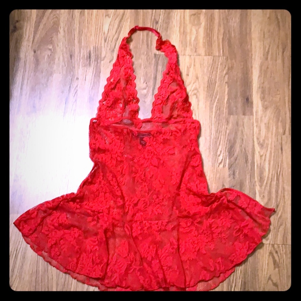 See thru Lacey lingerie top